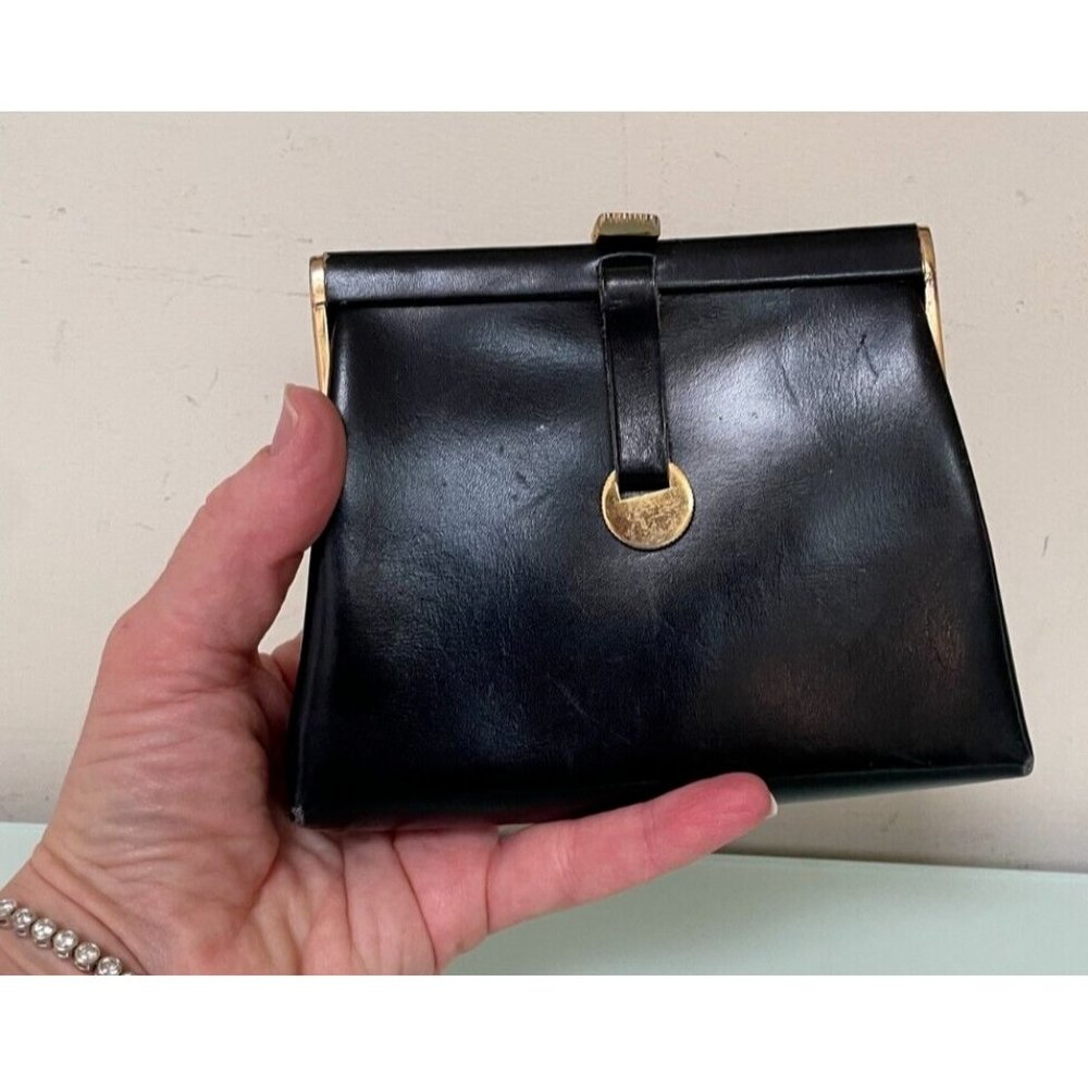 Fab! Vintage Loewe clutch bag cosmetic bag mini frame